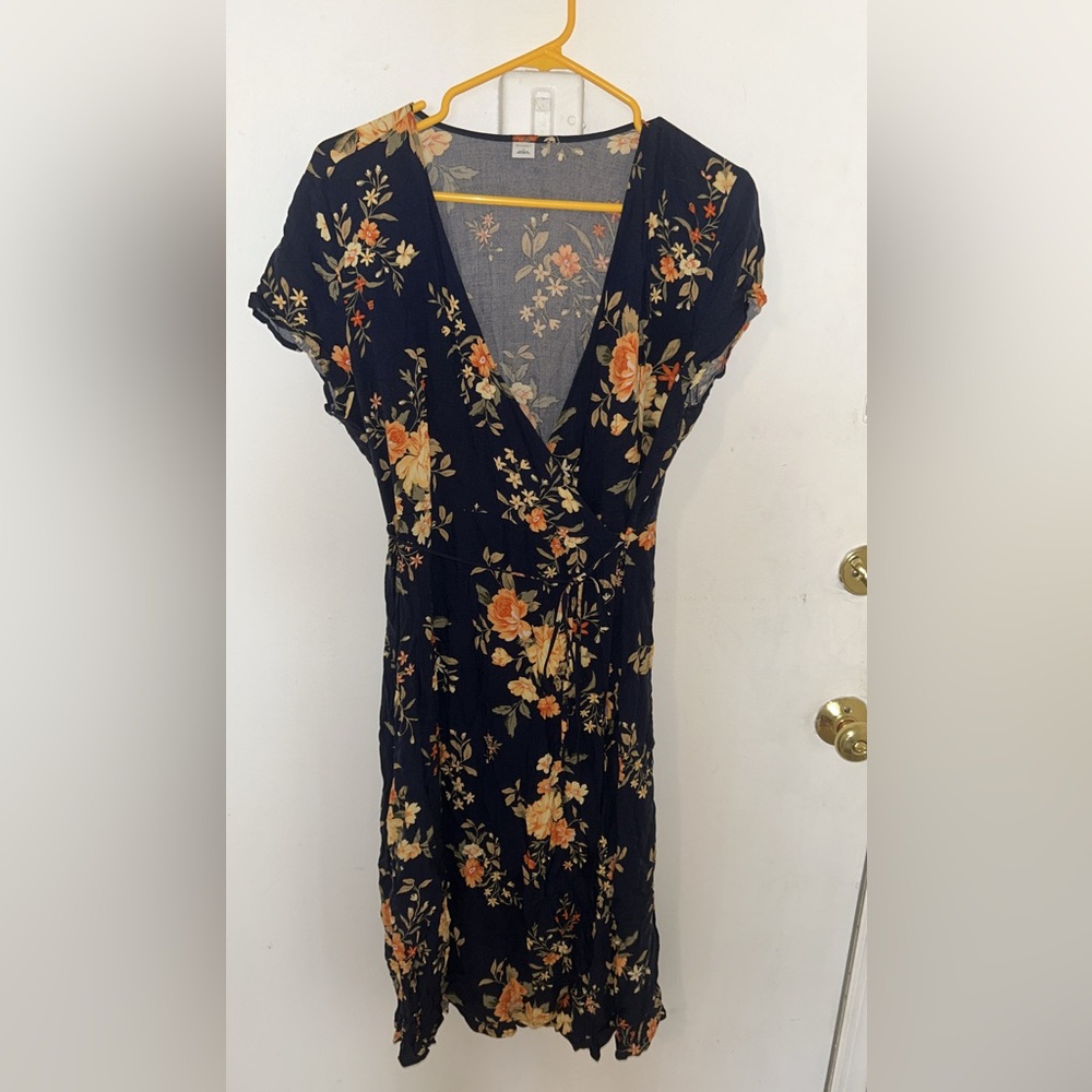 Floral V-Neck Dress